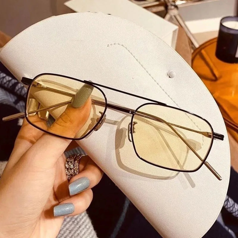 Unisex Double Beam Anti-UV Sunglasses