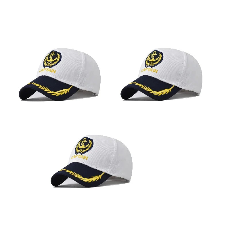 Embroidered Captain & First Mate Baseball Cap