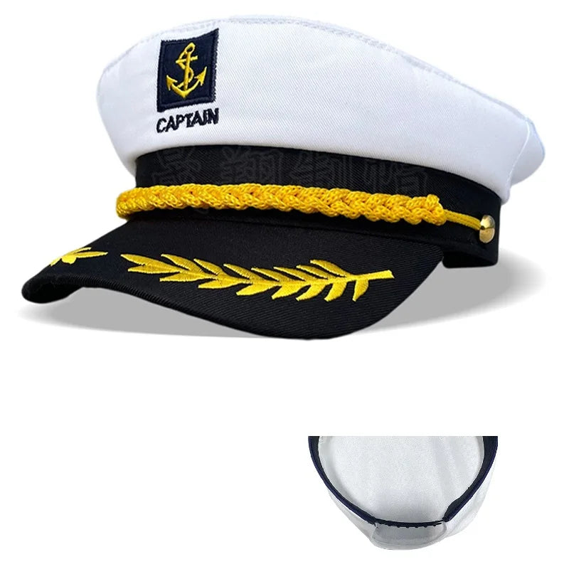 Embroidered Captain & First Mate Baseball Cap