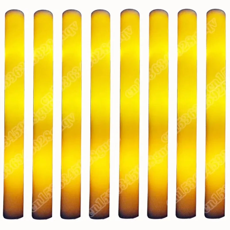 30Pcs Foam Glow Sticks with 3 Modes