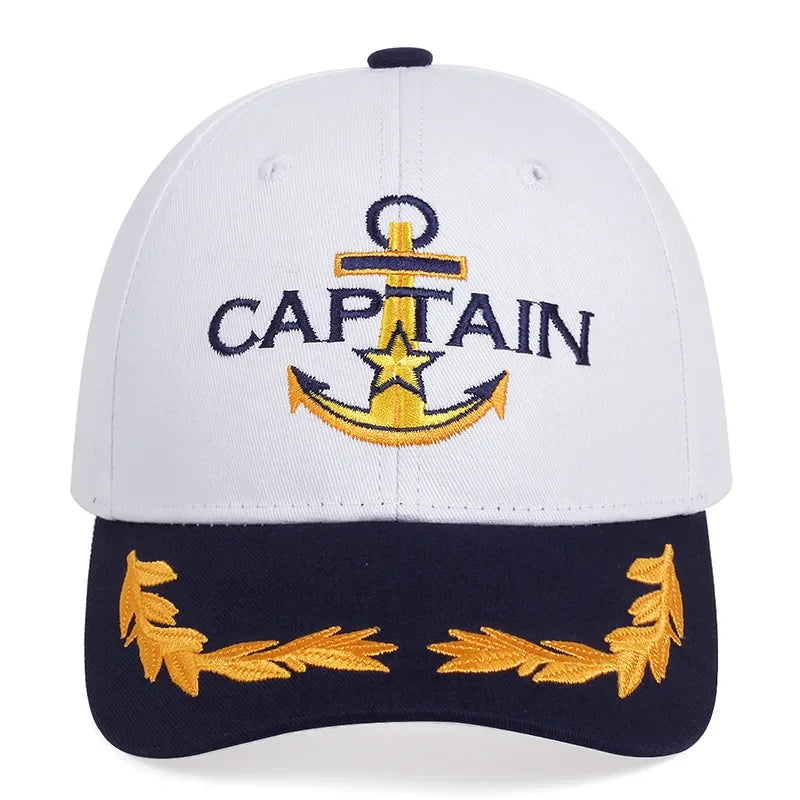 Embroidered Captain & First Mate Baseball Cap