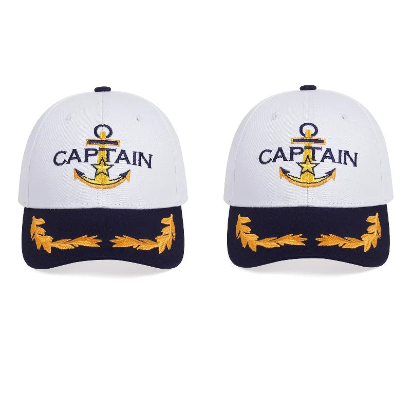 Embroidered Captain & First Mate Baseball Cap