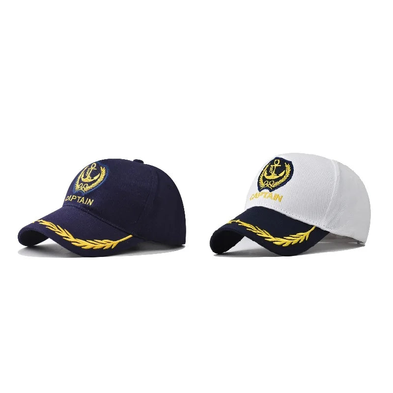 Embroidered Captain & First Mate Baseball Cap