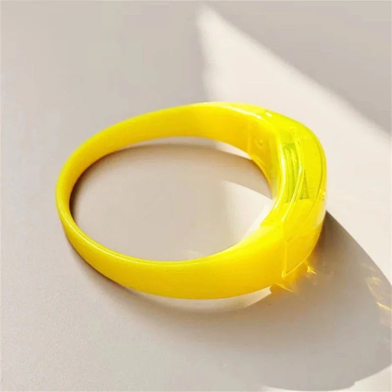 6pcs LED Voice Activated Sound Control Bracelets