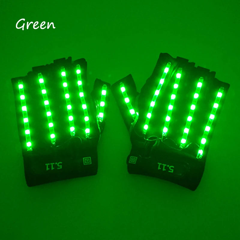 Cyberpunk LED Glowing Visor Glasses