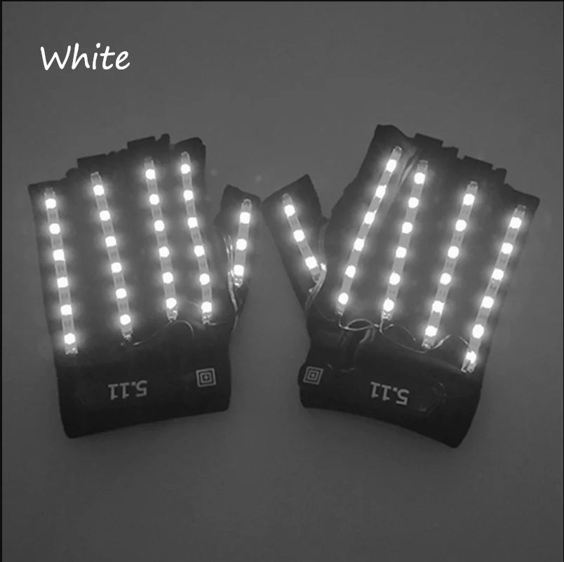 Cyberpunk LED Glowing Visor Glasses