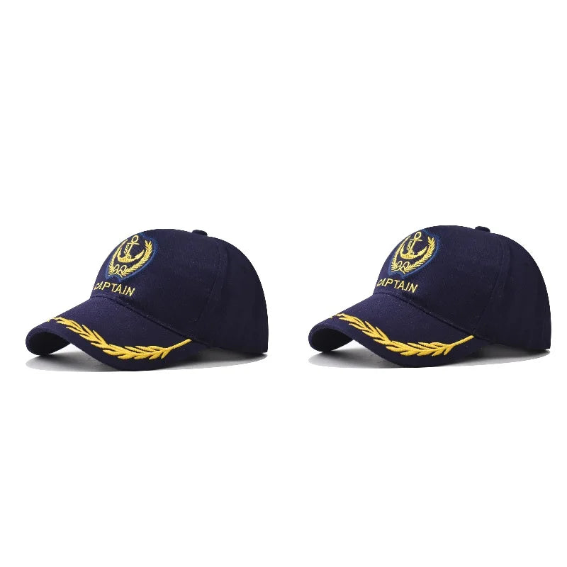 Embroidered Captain & First Mate Baseball Cap