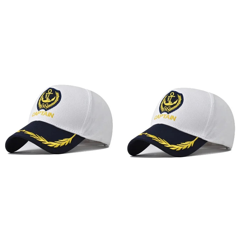 Embroidered Captain & First Mate Baseball Cap
